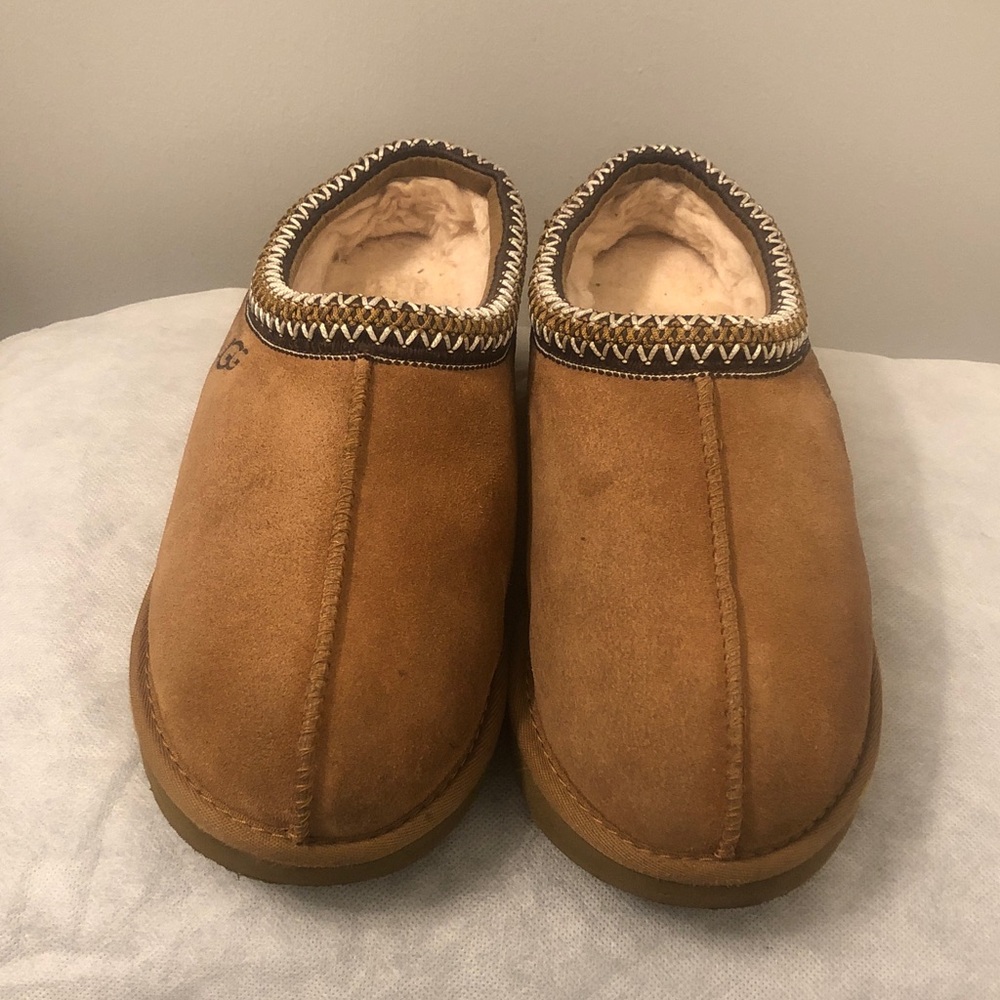 UGG Tasman II Suede Slippers Sz 9